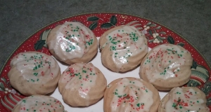 Holiday Eggnog Cookies