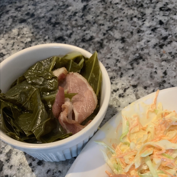 Collard Greens with Ham Hocks