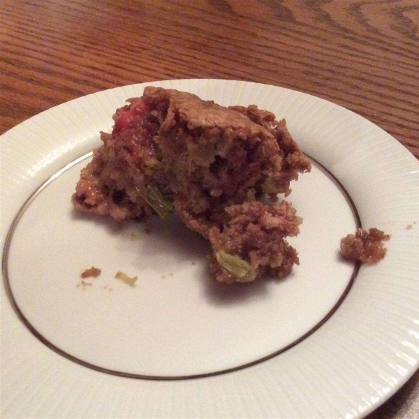 Grandma Moyer's Rhubarb and Strawberry Coffee Cake