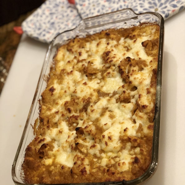 Chicken Chilaquiles Casserole