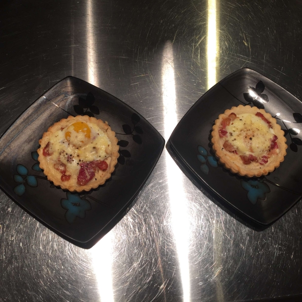 Bacon and Egg Breakfast Tarts