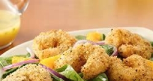 Crispy Seafood Salad with Citrus Vinaigrette