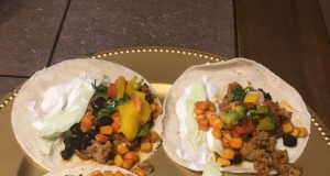 Street Taco with Mango Salsa