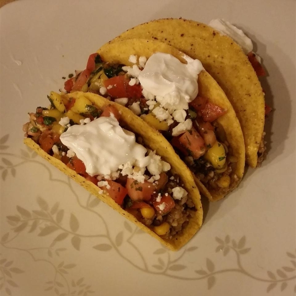 Street Taco with Mango Salsa