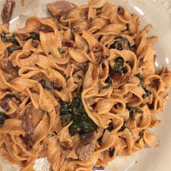 Cream Cheese Steak Stroganoff