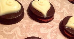 Raw Strawberry-Filled Chocolate Truffles