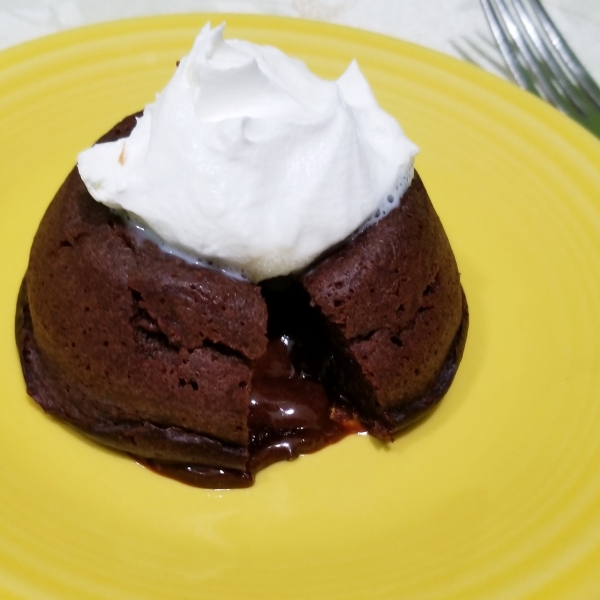 Sugar-Free Molten Chocolate Cakes