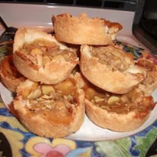 Swedish Toscas (Swedish Almond Tarts)