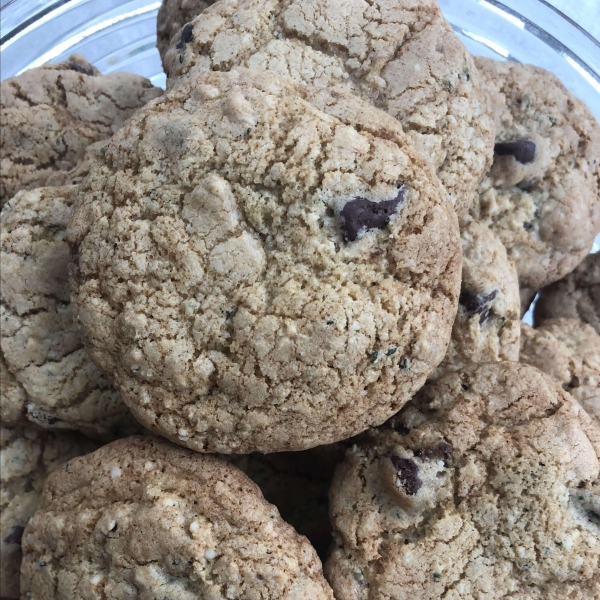 Gluten-Free Chocolate Chip Hemp Seed Cookies