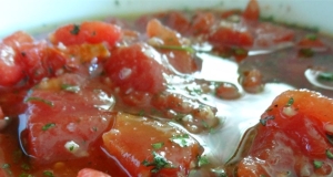 Simple Garlic Salsa