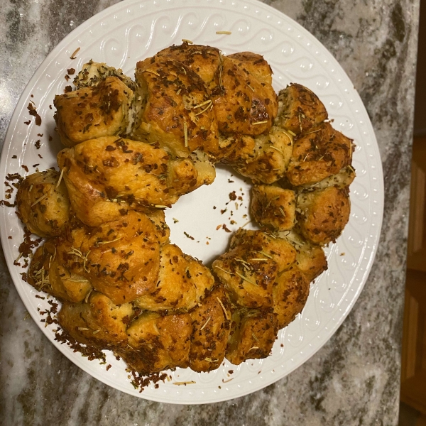 Garlic and Herb Pull Apart Bread