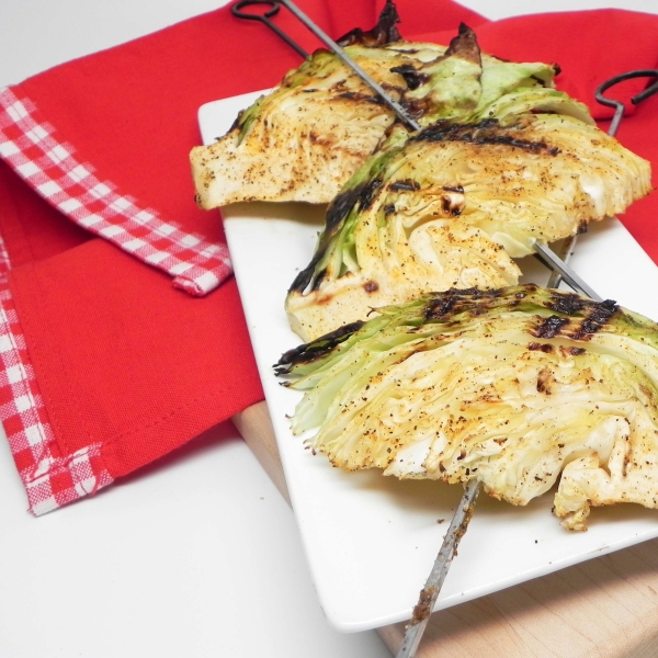Grilled Cabbage Wedges