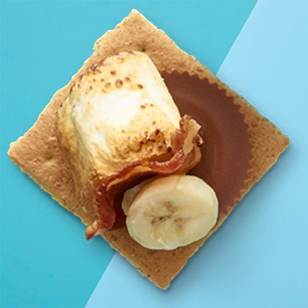 PB Bacon and Banana S'mores