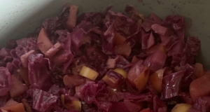 Red Cabbage with Apples