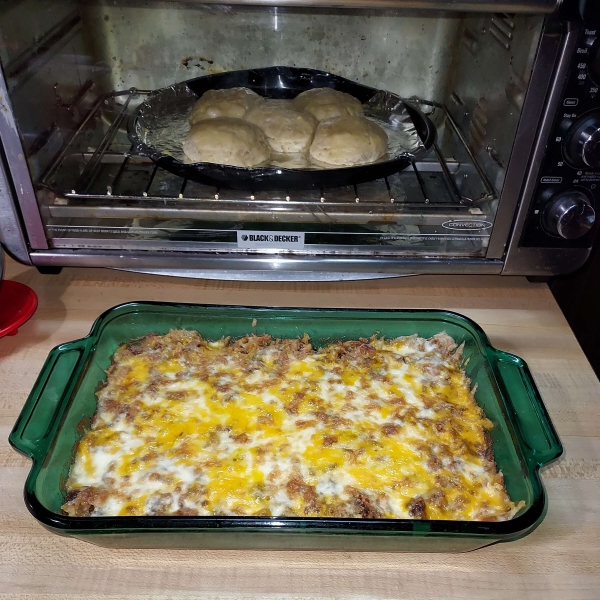 Hamburger Potato Casserole