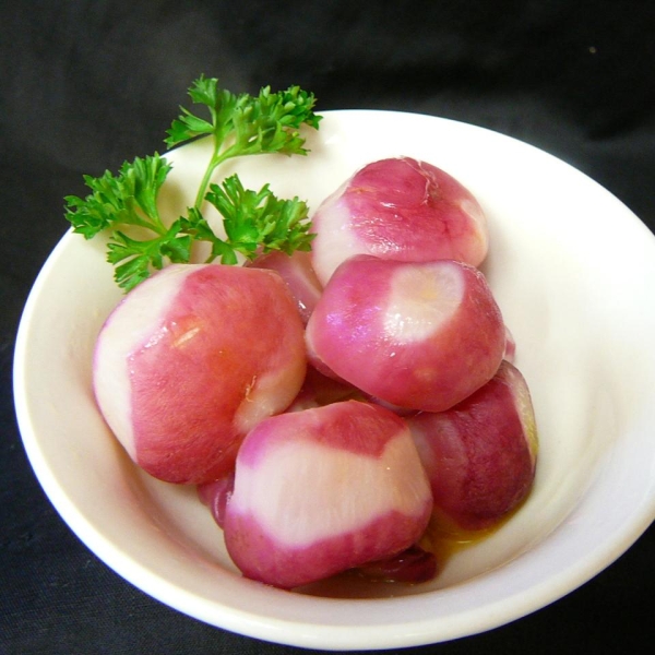 Steamed Radishes