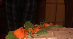 Carrot Cake with Chai-Flavored Cream Cheese Frosting