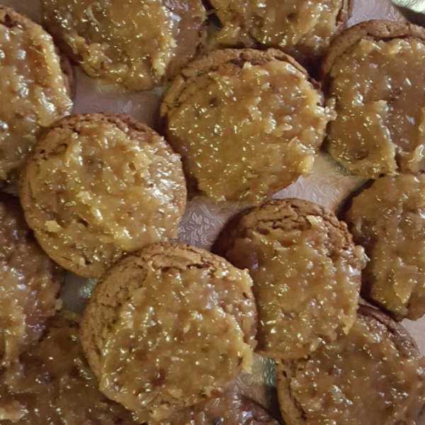 German Chocolate Cake Cookies