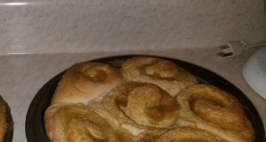 No-Knead Cinnamon Rolls