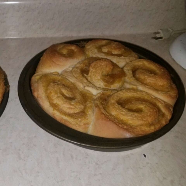 No-Knead Cinnamon Rolls