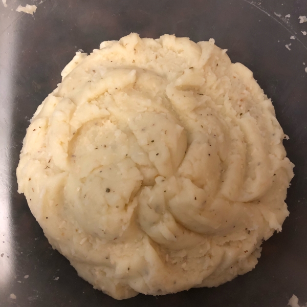 Roasted Garlic Parmesan Mashed Potatoes