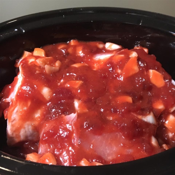Slow Cooker Cranberry Pork