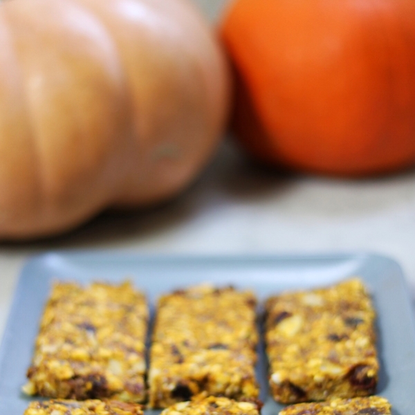 Gluten-Free Pumpkin Date Bars