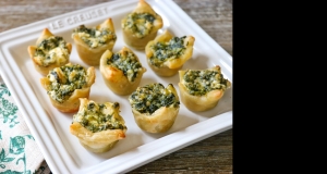 Feta-Spinach Puff Pastry Bites