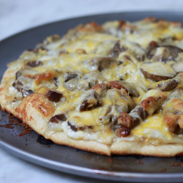 Easy Philly Cheese Steak Pizza