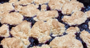 Lemon Blueberry Cobbler
