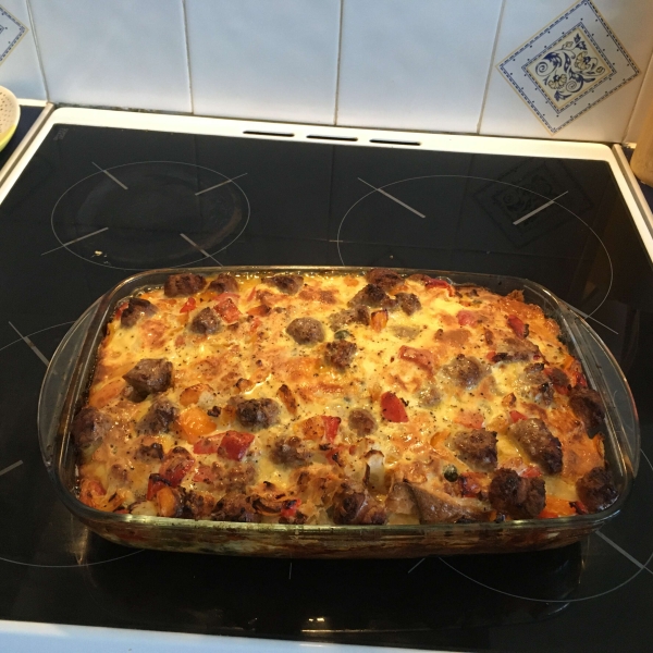 Zippy Egg Casserole