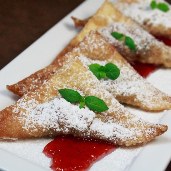 Chocolate Wontons