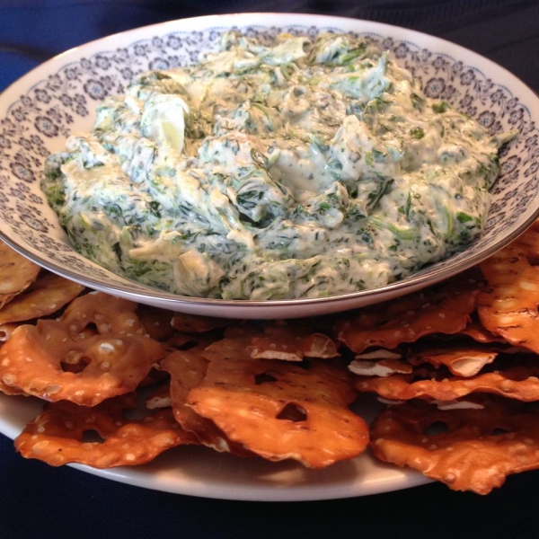 Spinach & Artichoke Dip from Pretzel Crisps®