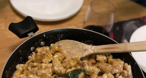 Pumpkin Gnocchi in Sage Sauce