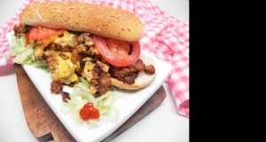 Spicy Chopped Cheese Sandwich