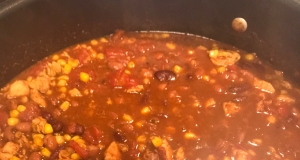 Fifteen Minute Chicken Chili