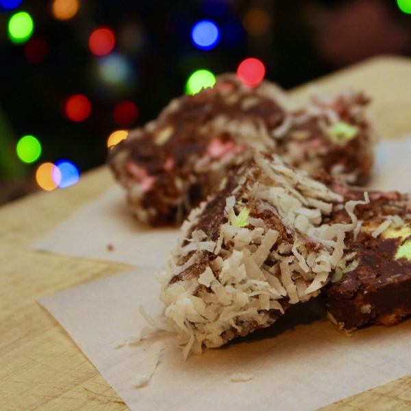 Church Window Cookies with Walnuts