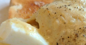 Curried Eggs Over Toast