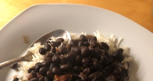 Easy Black Beans and Rice