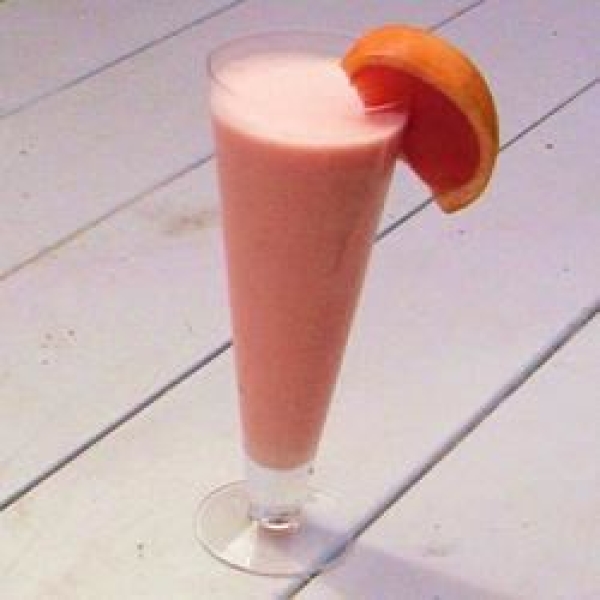 Fresh Grapefruit Juice Smoothie
