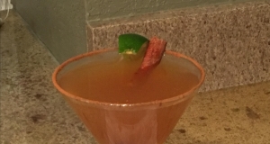Spiced Pumpkin Cider Martini