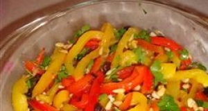 Roasted Peppers with Pine Nuts and Parsley
