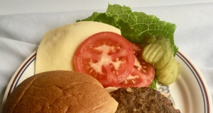 Air Fryer Bison Burgers