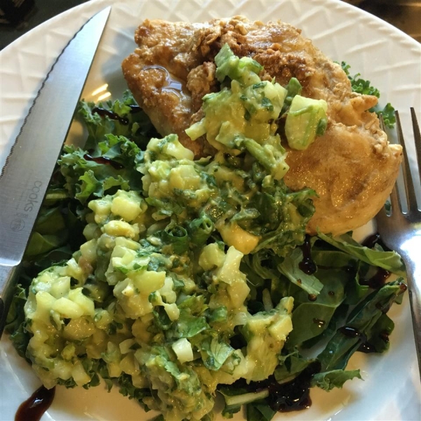 Cumin Rubbed Chicken with Avocado Salsa