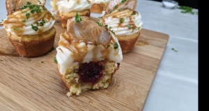 Savory Thanksgiving Cupcakes
