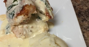 Creamy Tuscan Chicken Rollups