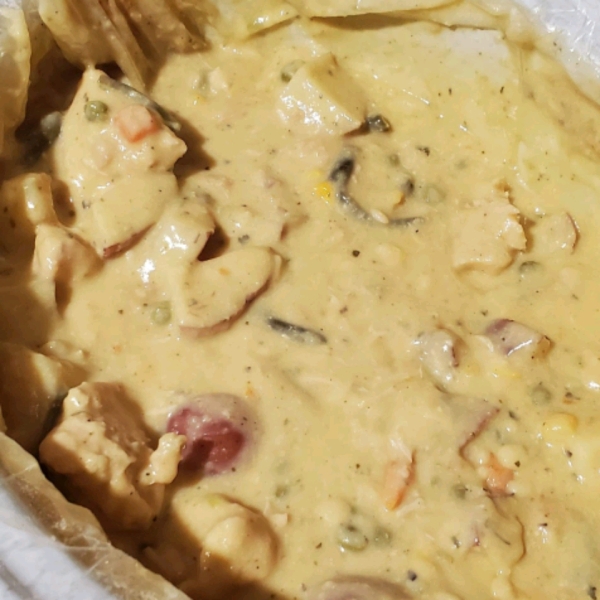 Slow-Cooker Cheesy Chicken & Potatoes