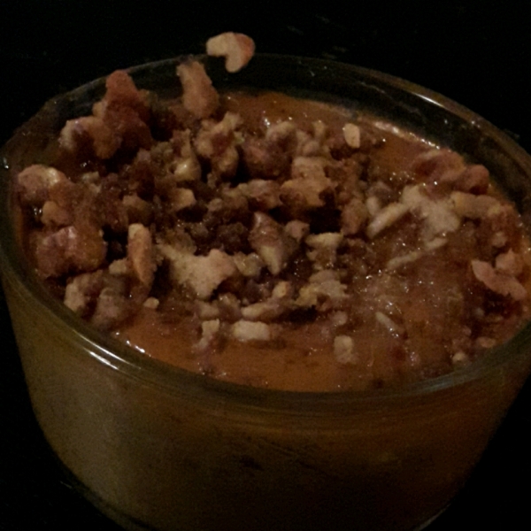 Pumpkin Pecan Custard