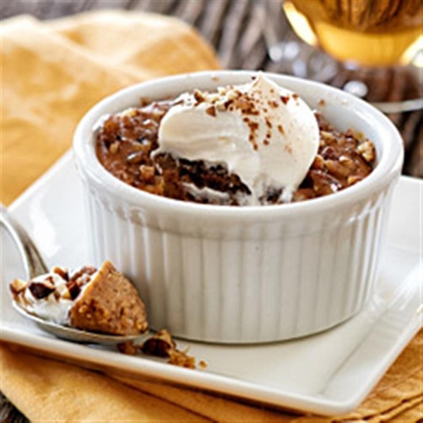 Pumpkin Pecan Custard