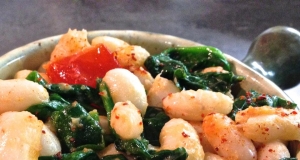 Arugula Salad with Cannellini Beans